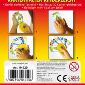Kartenhalter gelb
