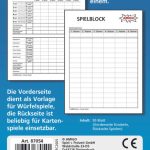 Spiel+Knobelblock
